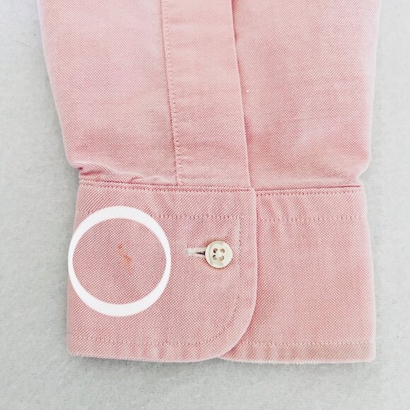 Brooks Brothers Men's Long Sleeve Pink Shirt Size 16.5/33 Button-Down Collar - Picture 10 of 10